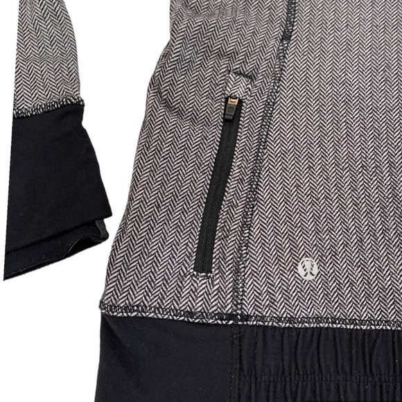 Lululemon Think Fast Hoodie Pullover Herringbone - Picture 7 of 8